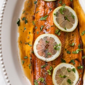 This easy creamy balsamic chicken pasta with bacon and mushrooms is loaded with flavor! A simple weeknight dinner that the whole family will love.